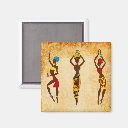 Aimant Art africain (Recto/Verso)