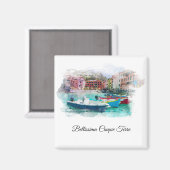 Aimant ** Art AP12 Italie Langue italienne Cinque Terre (Recto/Verso)