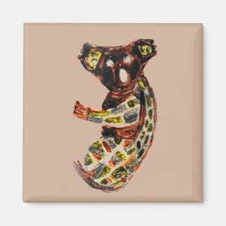 Aimant Art autochtone Koala Animal sauvage