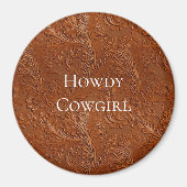 Aimant Art Brown occidental (Devant)