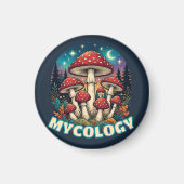 Aimant Art champignon de la forêt enchantée (Devant)