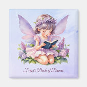 Aimant Art de Fée Personnalisé Rêves de Freya (Devant)