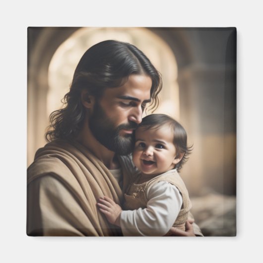 Aimant art de Jésus (Devant)