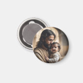 Aimant art de Jésus (Recto/Verso)