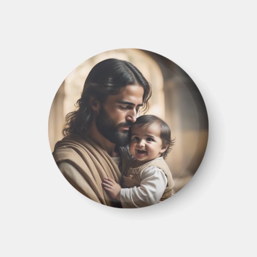 Aimant art de Jésus (Devant)