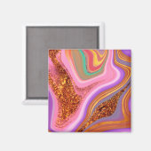 Aimant art de la couleur vibratoire (Recto/Verso)