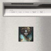 Aimant Art de la déesse noire (In Situ (Lave-vaisselle))