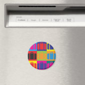 Aimant Art de la pop de voyage (In Situ (Lave-vaisselle))