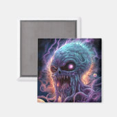 Aimant Art de l'espace monstre (Recto/Verso)