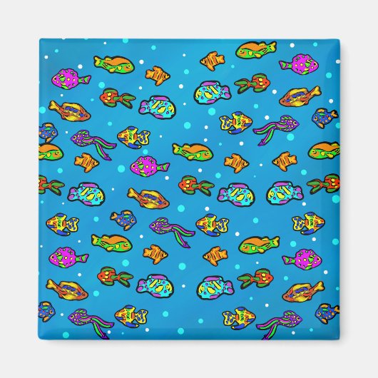 Aimant Art de Poisson (Devant)