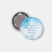 Aimant Art de prière Ho'oponopono (Recto/Verso)