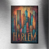 Aimant Art déco Renaissance de Harlem