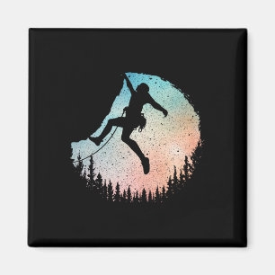 Aimant Art d'escalade pour hommes femmes grimpeur de mont