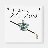 Aimant Art Diva (Devant)