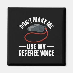 Aimant Art Drôle D'Arbitre Pour Hommes Femmes Sports Ref