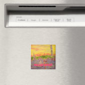 Aimant art du coucher du soleil (In Situ (Lave-vaisselle))