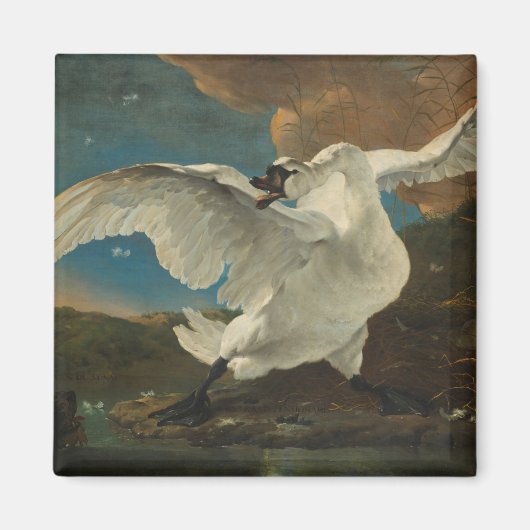 Aimant Art du cygne Asselijn (Devant)
