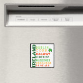 AIMANT ART DU MÉTRO IRLANDE (In Situ (Lave-vaisselle))