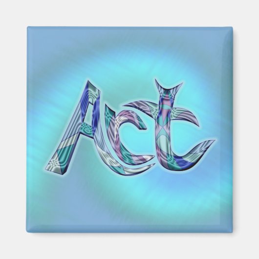 Aimant Art du mot (Devant)