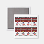 Aimant Art Education, Pop Art - (Recto/Verso)