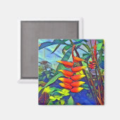 Aimant Art floral (Recto/Verso)