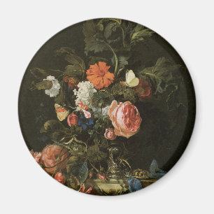 Aimant Art Floral avec Rose