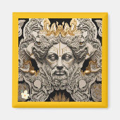 Aimant "Art folklorique intemporel" (Devant)