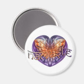Aimant ART Heart NAMASTE (Recto/Verso)