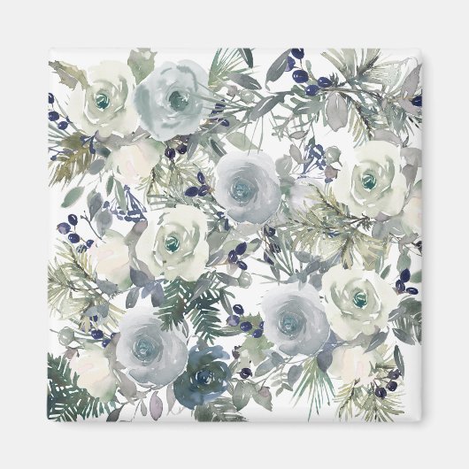 Aimant Art Jardin Fleur (Devant)
