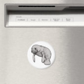Aimant art manatee (In Situ (Lave-vaisselle))
