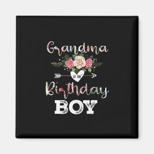 Aimant Art Mère   Grand-Mère D'Un Enfant Anniversaire Ann
