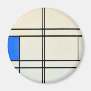 Aimant Art moderne de Piet Mondrian