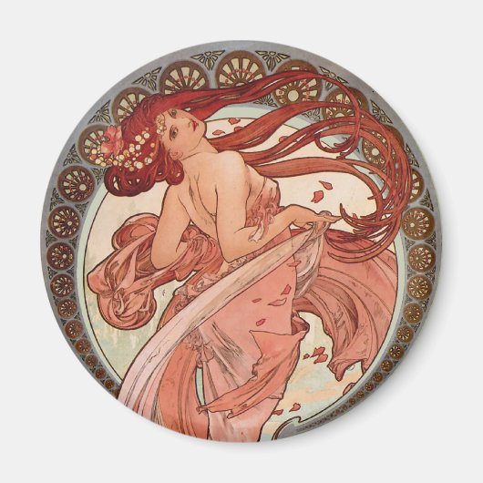 Aimant Art Nouveau - Danse (Devant)