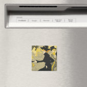 Aimant Art Nouveau, Divan Japonais par Toulouse Lautrec (In Situ (Lave-vaisselle))