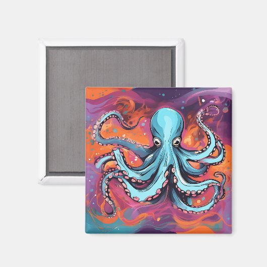 Aimant Art Octopus Dream (Recto/Verso)