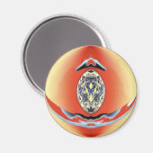 Aimant Art par Aliens - Médaillon (Recto/Verso)