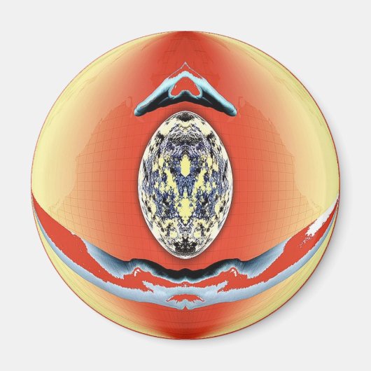 Aimant Art par Aliens - Médaillon (Devant)