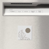 Aimant Art plante moderne (In Situ (Lave-vaisselle))