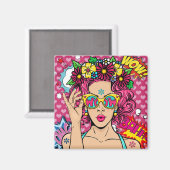 Aimant Art pop (Recto/Verso)