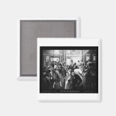 Aimant Art Renaissance de Harlem - "Obtenir la religion" (Recto/Verso)