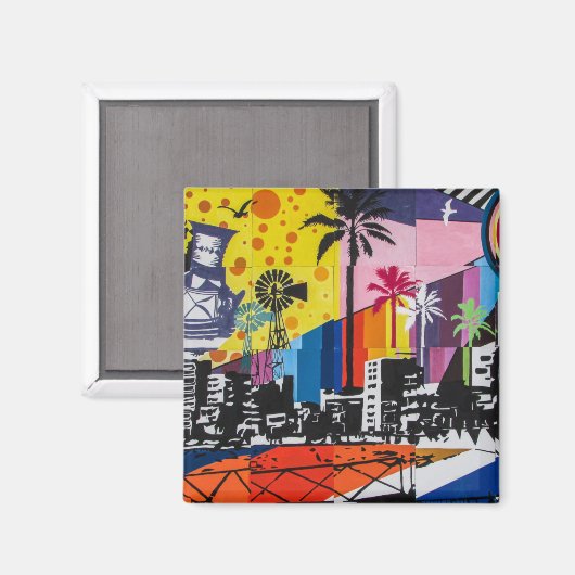 Aimant Art urbain 18. (Recto/Verso)