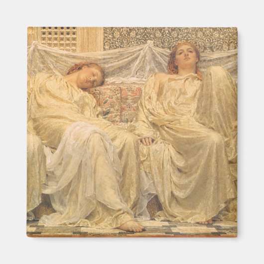 Aimant Art victorien, Rêveurs par Albert Joseph Moore (Devant)
