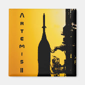 Aimant Artemis II to Launch Pad (Devant)