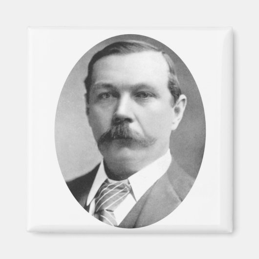 Aimant Arthur Conan Doyle Photo (Devant)