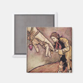 Aimant Arthur Rackham | Image aquarelle d'origine (Recto/Verso)