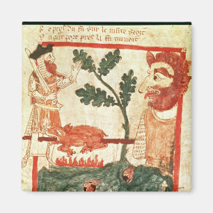 Aimant Arthur rencontre la torréfaction géante un porc