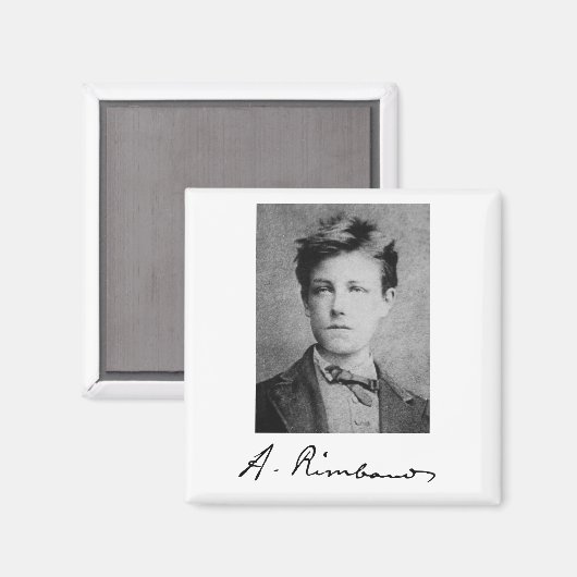 Aimant Arthur Rimbaud (Recto/Verso)