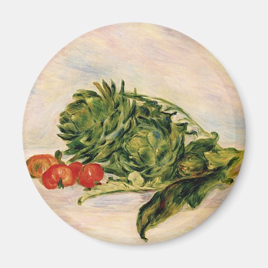 Aimant Artichauts et tomates (Devant)