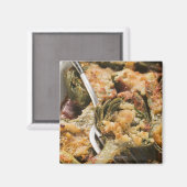 Aimant Artichauts farcis avec garniture gratin (Recto/Verso)