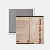 Aimant Articles de l'Union entre l'Angleterre et l'Écosse (Recto/Verso)